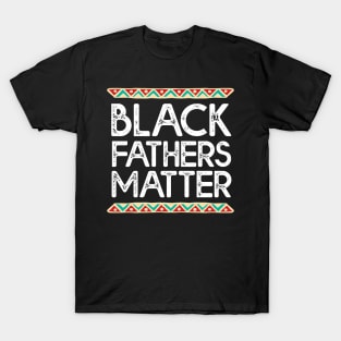 Black Father's Day African Pride T-Shirt